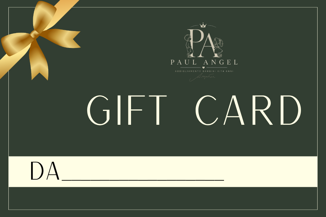 Gift Card Paul Angel