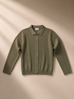 Cardigan in filo
