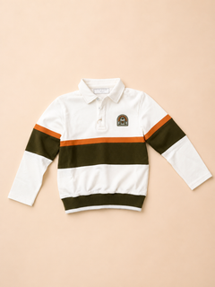 Polo bambino a manica lunga