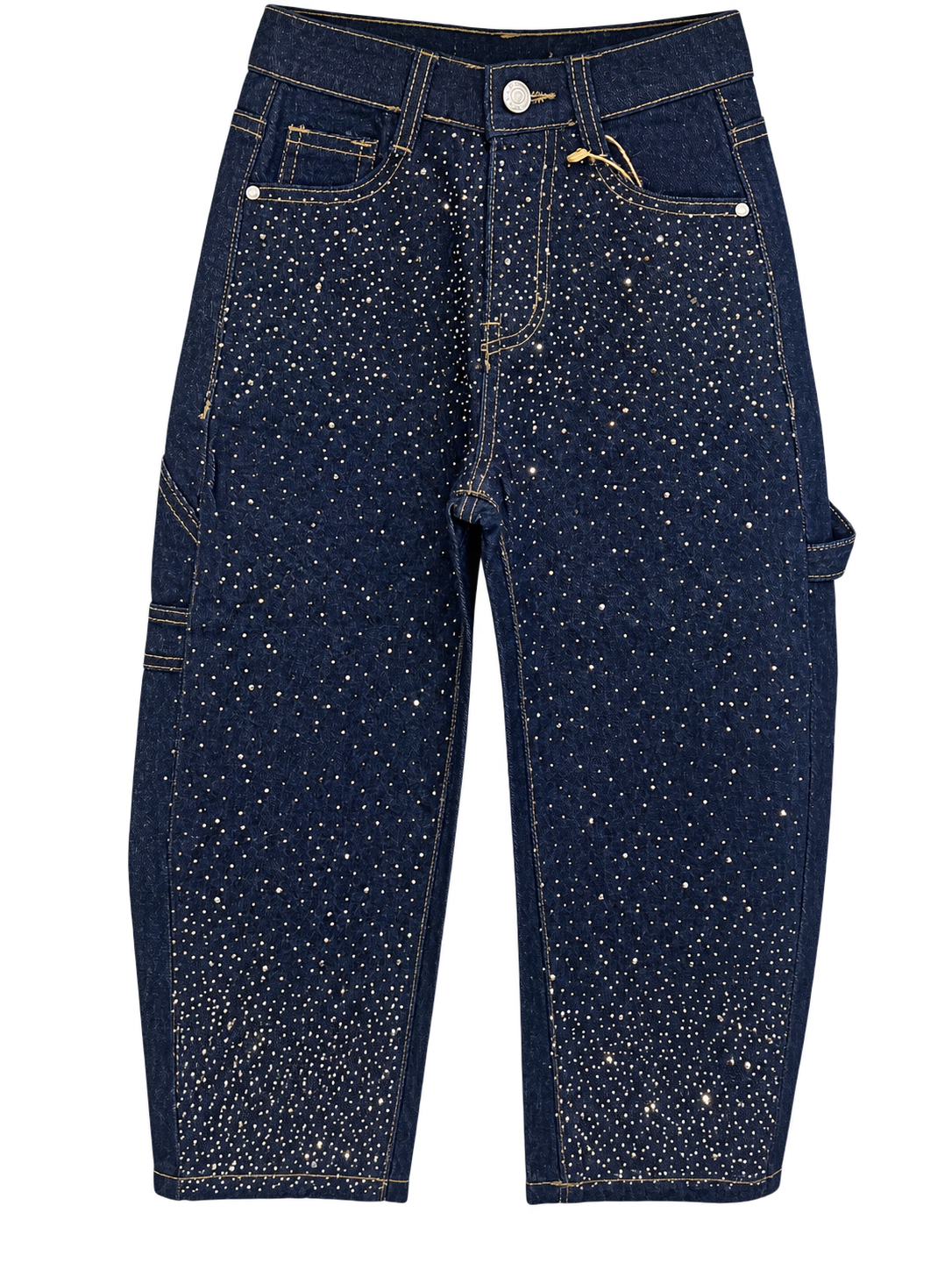 Jeans brillantinato ballons