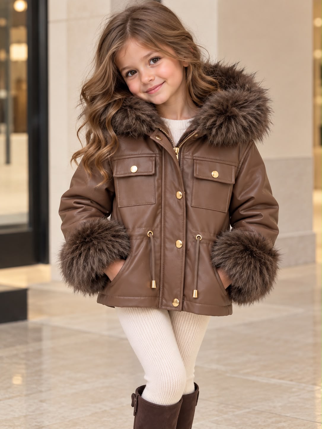 Giacca eco pelle